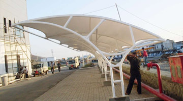 car parking tensile structure