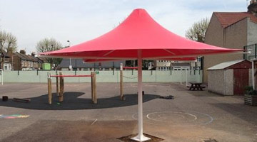 tensile fabric structure